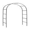 78"H x 45"W Metal Garden Arch Trellis,Adjustable Arbor Trellis for Garden Climbing Plants Support