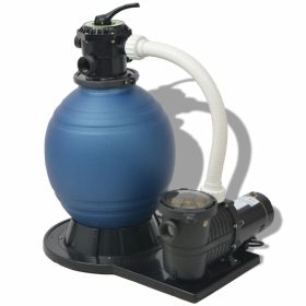 Sand Filter with Pool Pump 18 inch 1 HP 4740 GPH