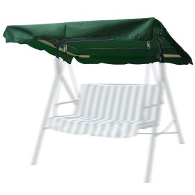 66x45in Replacement Swing Canopy Green