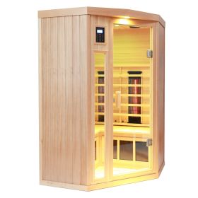 Pentagonal hemlock sauna