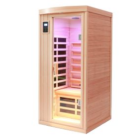 One person hemlock sauna