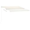 Freestanding Automatic Awning 118.1"x98.4" Cream