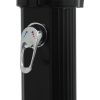 Foldable Solar Shower Black 84.3" 6.1 gal