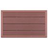 Floor Element for Solar Shower Brown 39.8"x24.8"x2.2" WPC