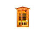 Two person Far infrared Khaya wood outdoor sauna room