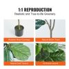 VEVOR Artificial Fiddle Leaf Fig Tree, 6 FT, Secure PE Material & Anti-Tip Tilt Protection Low-Maintenance Faux Plant