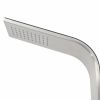 Outdoor Shower Stainless Steel Curved