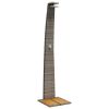 Outdoor Shower Gray 21.7"x23.6"x88.2" Poly Rattan and Acacia Wood