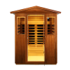 Four person Khaya Far-infrared outdoor sauna room