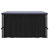 Gazebo with Curtain 13.3'x9.6'x8' Anthracite