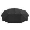 14' DOUBLE SIDED UMBRELLA/Black