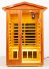 Two person Far infrared Khaya wood outdoor sauna room