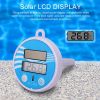 1pc, Solar Digital Pool Thermometer - Shatter Resistant, Easy-to-Read Screen Display, Useful Tool for Swimming Pool Temperature Monitoring