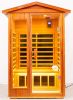 Two person Far infrared Khaya wood outdoor sauna room