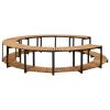 Spa Surround 107.5"x20.9" Solid Acacia Wood