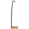 Outdoor Shower Gray 21.7"x23.6"x88.2" Poly Rattan and Acacia Wood