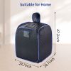 Portable Sauna, Personal Sauna for Home with 2L Steam Generator, Personal Sauna Tent, Portable Steam Sauna Box with Remote Control