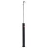 Garden Solar Shower Black 84.6" 2.1 gal