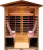 Four person Khaya Far-infrared outdoor sauna room