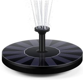 Garden Solar Water Fountain with 1.5W Pump Garden Solar Water Fountain with 1.5W Pump