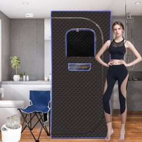 Sojourner Portable Sauna for Home - Steam Sauna Tent, Personal Sauna - Sauna Heater, Tent, Chair (Color: as Pic)